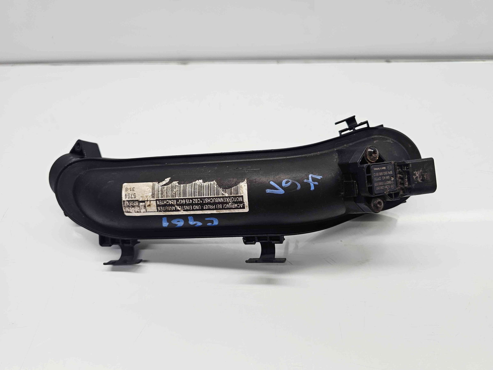 Tub intercooler Skoda Octavia 2 Combi (1Z5) [Fabr 2004-2013] Facelift 03F145673F 1.2 TSI CBZB 77KW / 105CP - imagine 1