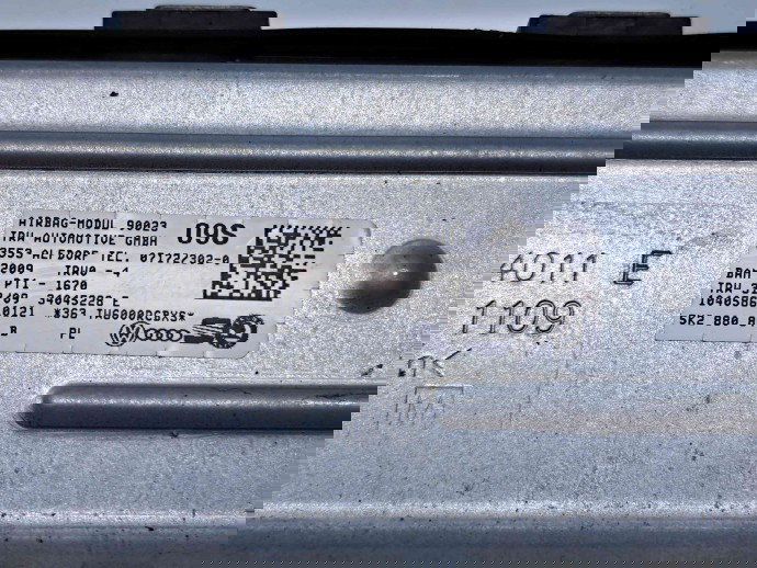  Airbag genunchi Volkswagen Golf 6 (5K1) [Fabr 2009-2013] 5K2880841B