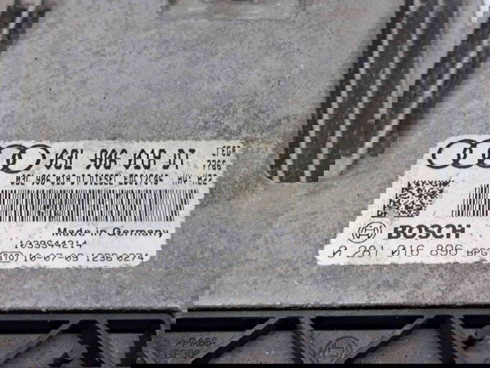 Calculator motor ECU Audi TT (8J3) [Fabr 2006-2013] 03L906018DT 2.0 TDI CFGB 125KW / 170CP