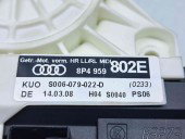 Motoras geam dreapta spate Audi A3 Sportback (8PA) [Fabr 2004-2013] 8P4959802E