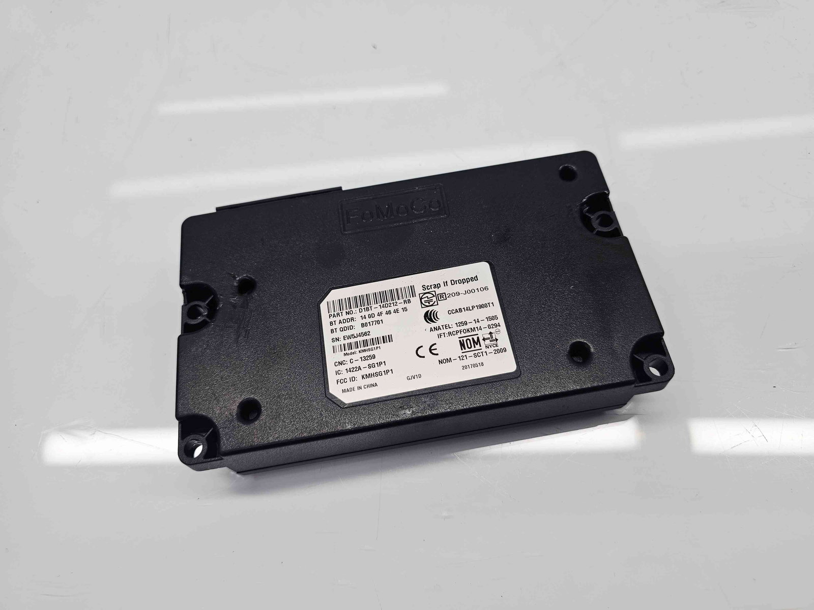 Modul bluetooth Ford B-Max [Fabr 2012-prezent] D1BT-14D212-RB