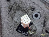 Oglinda dreapta MAZDA 3 II Hatchback Facelift [Fabr 2011-2013] SILVER