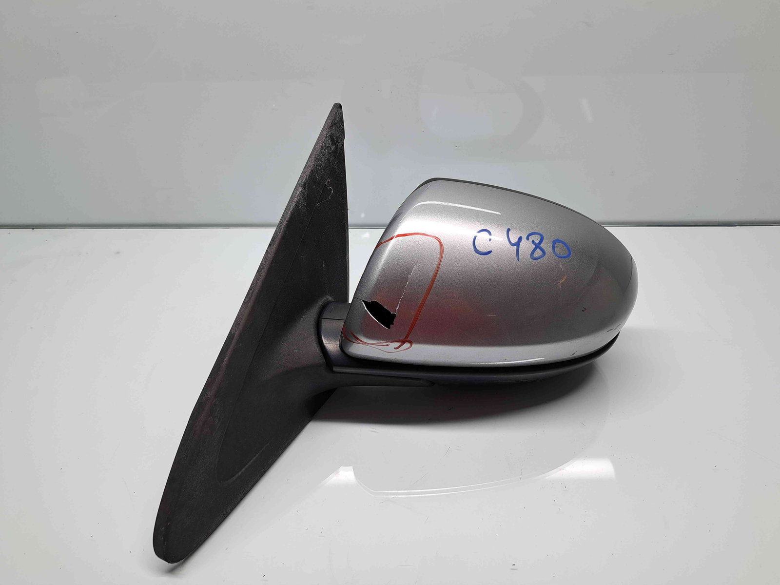 Oglinda stanga MAZDA 3 II Hatchback Facelift [Fabr 2011-2013] SILVER - imagine 3