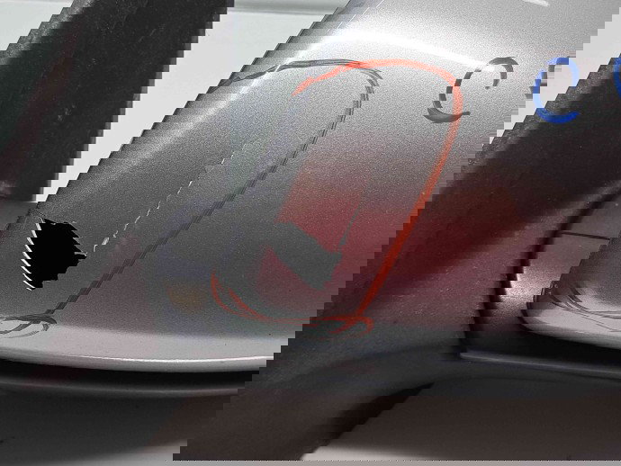 Oglinda stanga MAZDA 3 II Hatchback Facelift [Fabr 2011-2013] SILVER