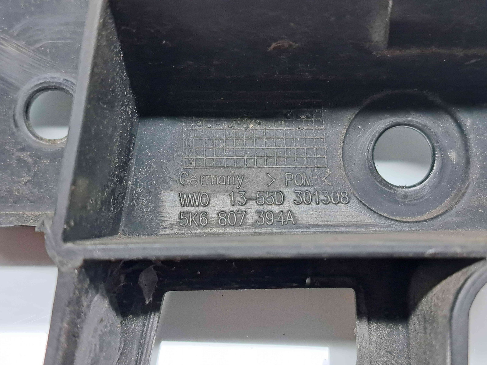 Suport bara dreapta spate Volkswagen Golf 6 (5K1) [Fabr 2009-2013] 5K6807394A - imagine 2