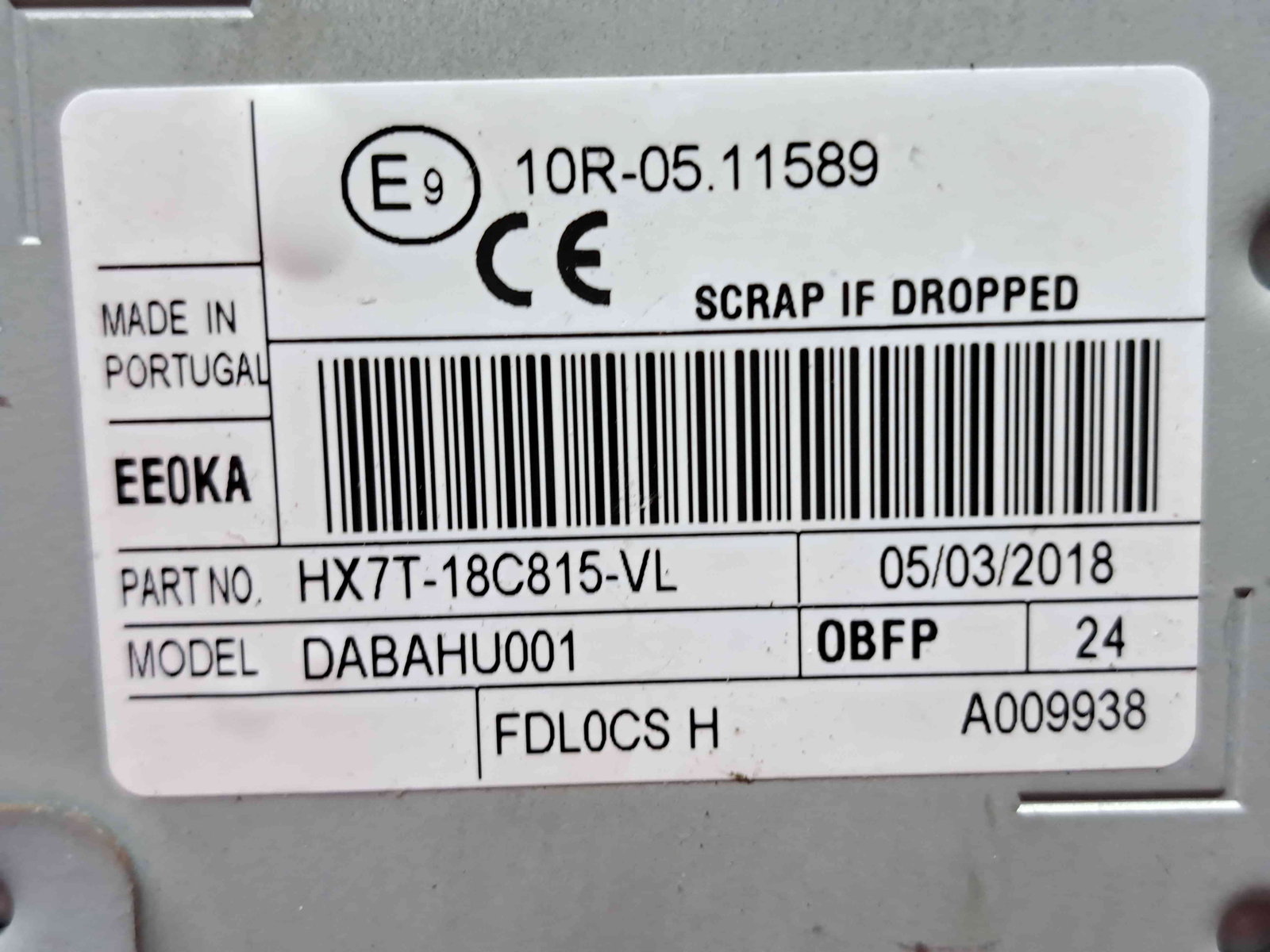 Unitate multimedia Ford Ecosport [Fabr 2017-2024] HX7T-18C815-VL - imagine 5