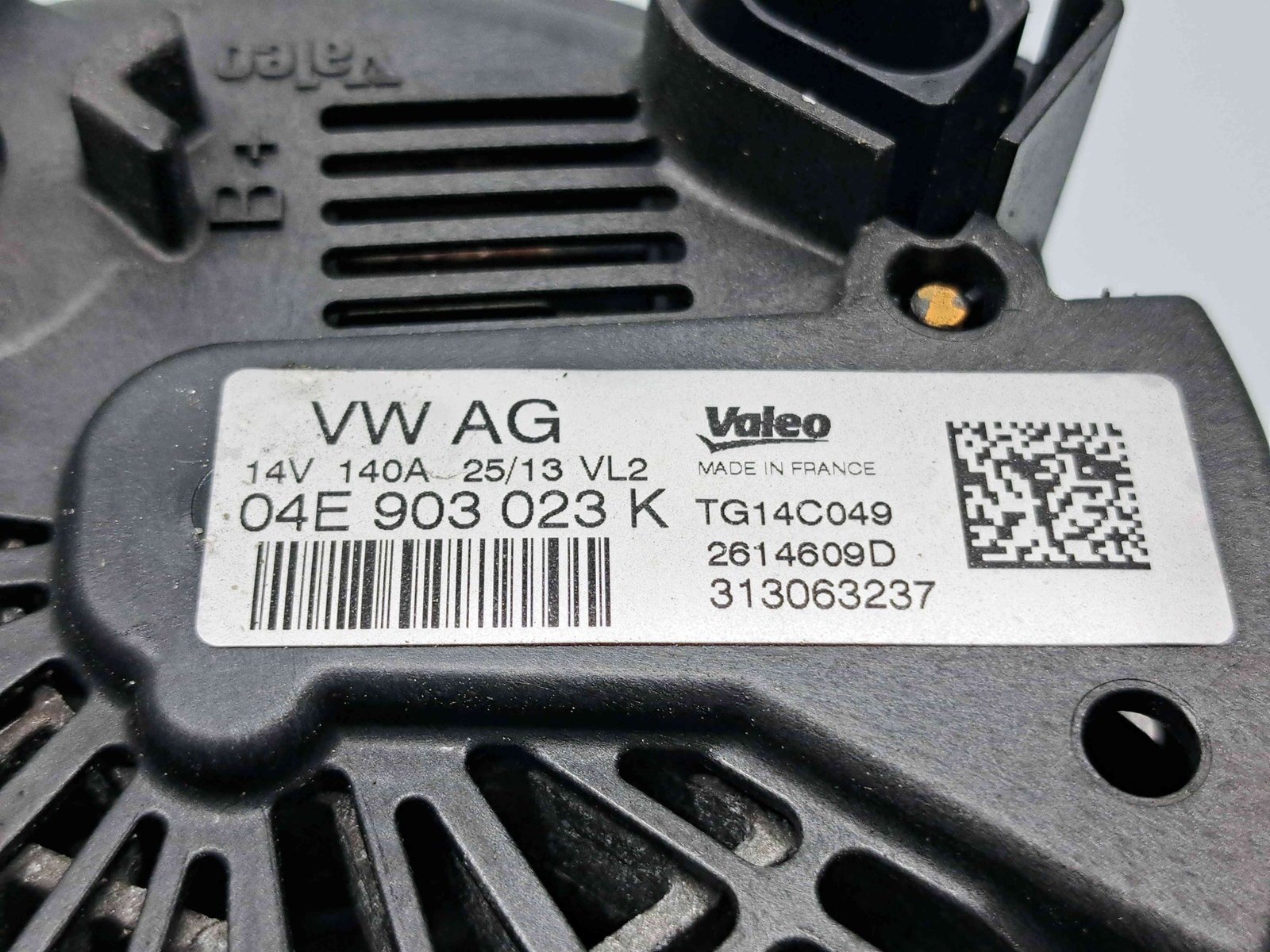 Alternator Volkswagen Golf 7 (5G) [Fabr 2014-prezent] 04E903023K 1.4 TSI CPTA 103KW / 140CP - imagine 5