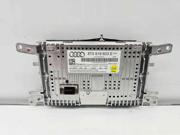  Display bord Audi A4 (8K2, B8) [Fabr 2008-2015] 8T0919603E