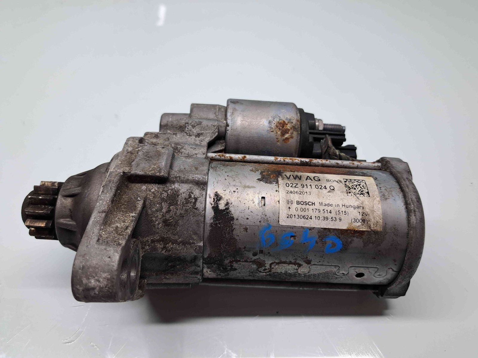 Electromotor 13 dinti Volkswagen Golf 7 (5G) [Fabr 2014-prezent] 02Z911024Q 1.4 TSI CPTA103KW / 140CP - imagine 1