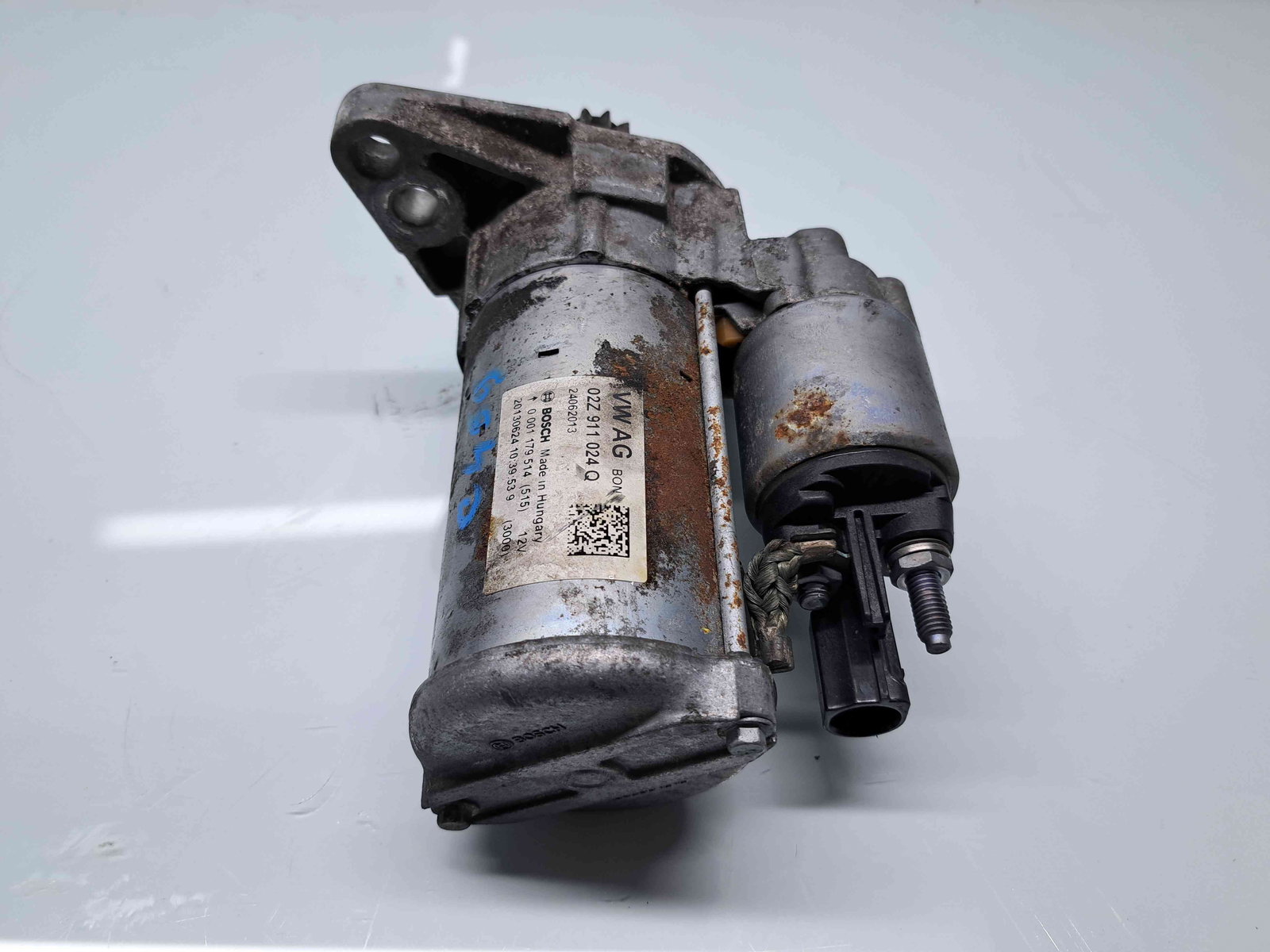 Electromotor 13 dinti Volkswagen Golf 7 (5G) [Fabr 2014-prezent] 02Z911024Q 1.4 TSI CPTA103KW / 140CP - imagine 4