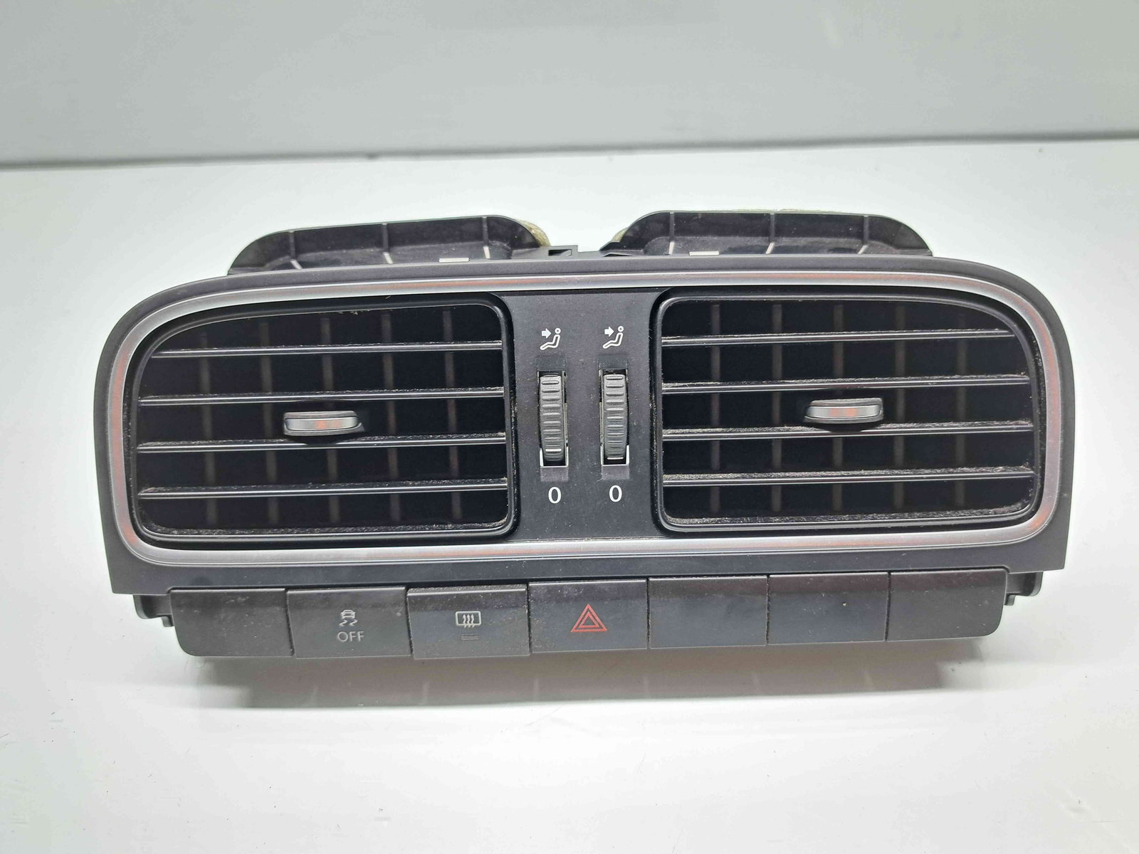 Grila aerisire centrala Volkswagen Polo (6R) [Fabr 2009-2016] 6RF819728A - imagine 1