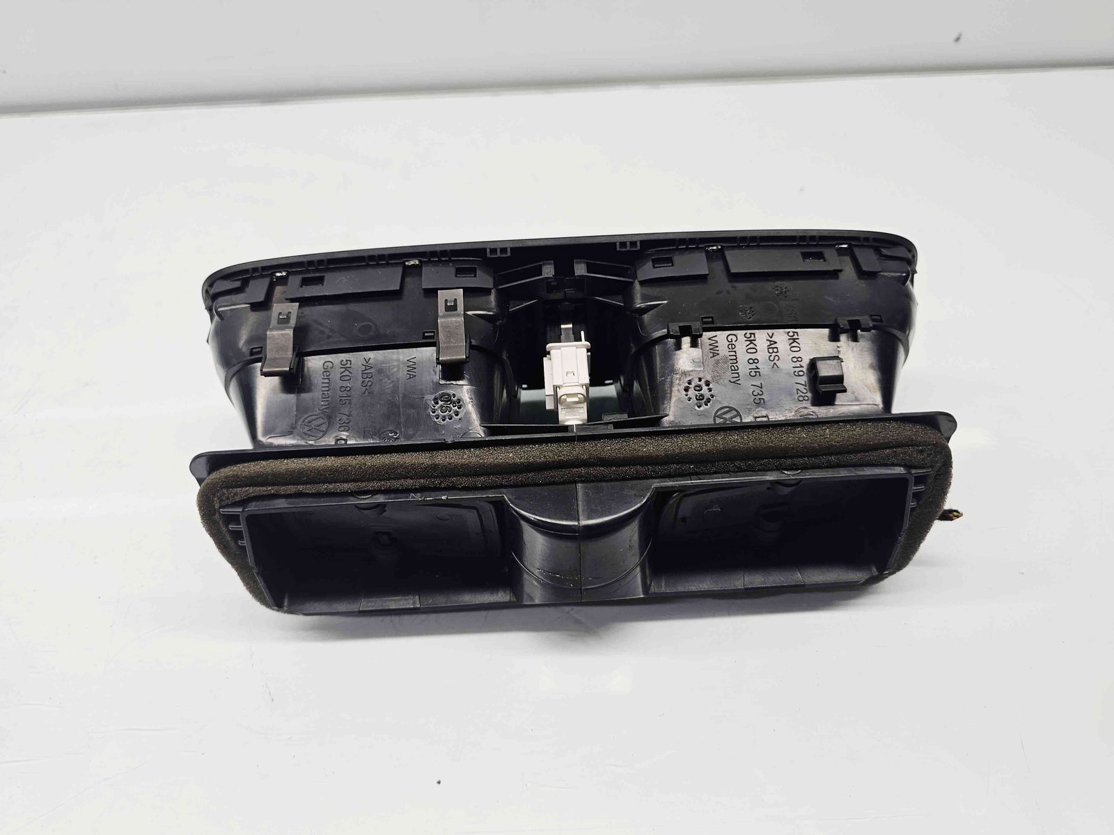 Grila aerisire centrala Volkswagen Golf 6 (5K1) [Fabr 2009-2013] 5K0819728 - imagine 3