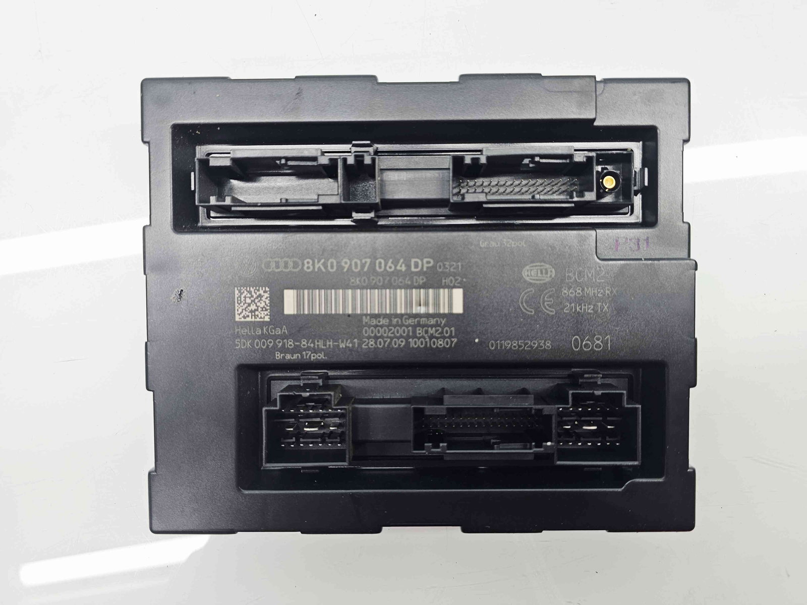 Modul confort Audi A4 (8K2, B8) [Fabr 2008-2015] 8K0907064DP - imagine 3