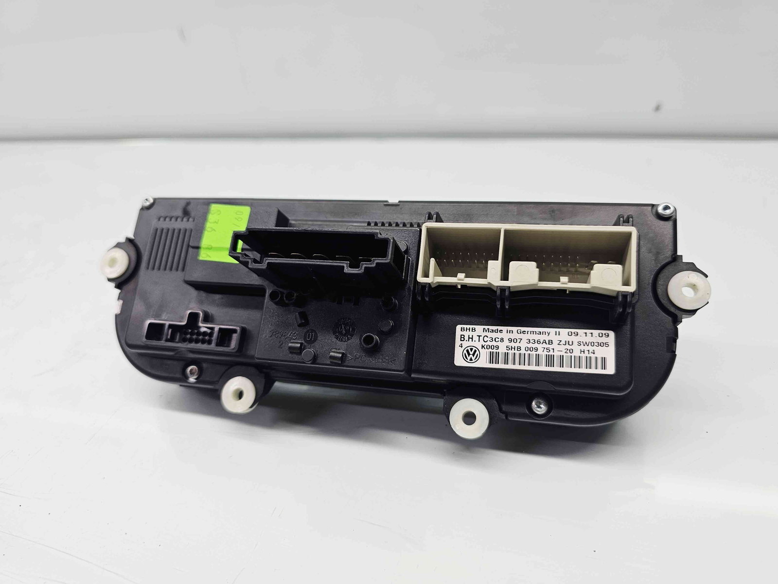 Panou comanda clima Volkswagen Golf 6 (5K1) [Fabr 2009-2013] 3C8907336AB - imagine 6