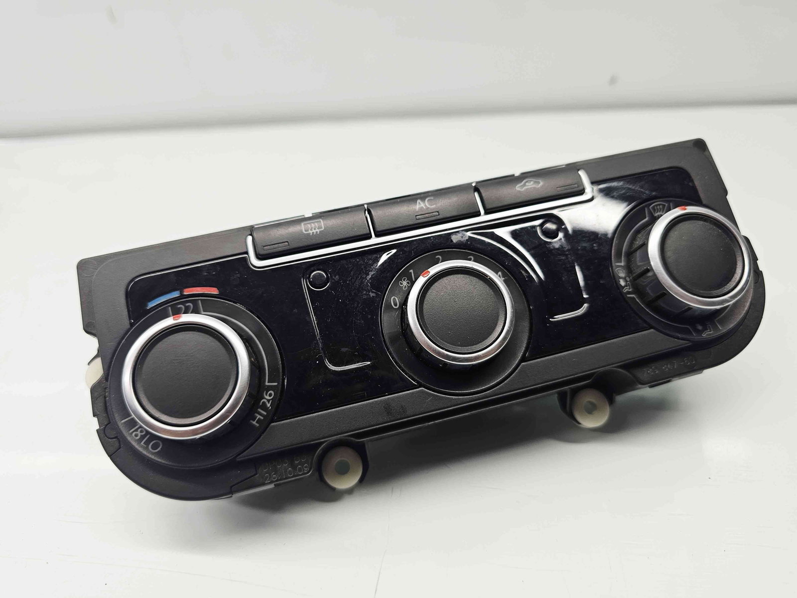 Panou comanda clima Volkswagen Golf 6 (5K1) [Fabr 2009-2013] 3C8907336AB - imagine 7