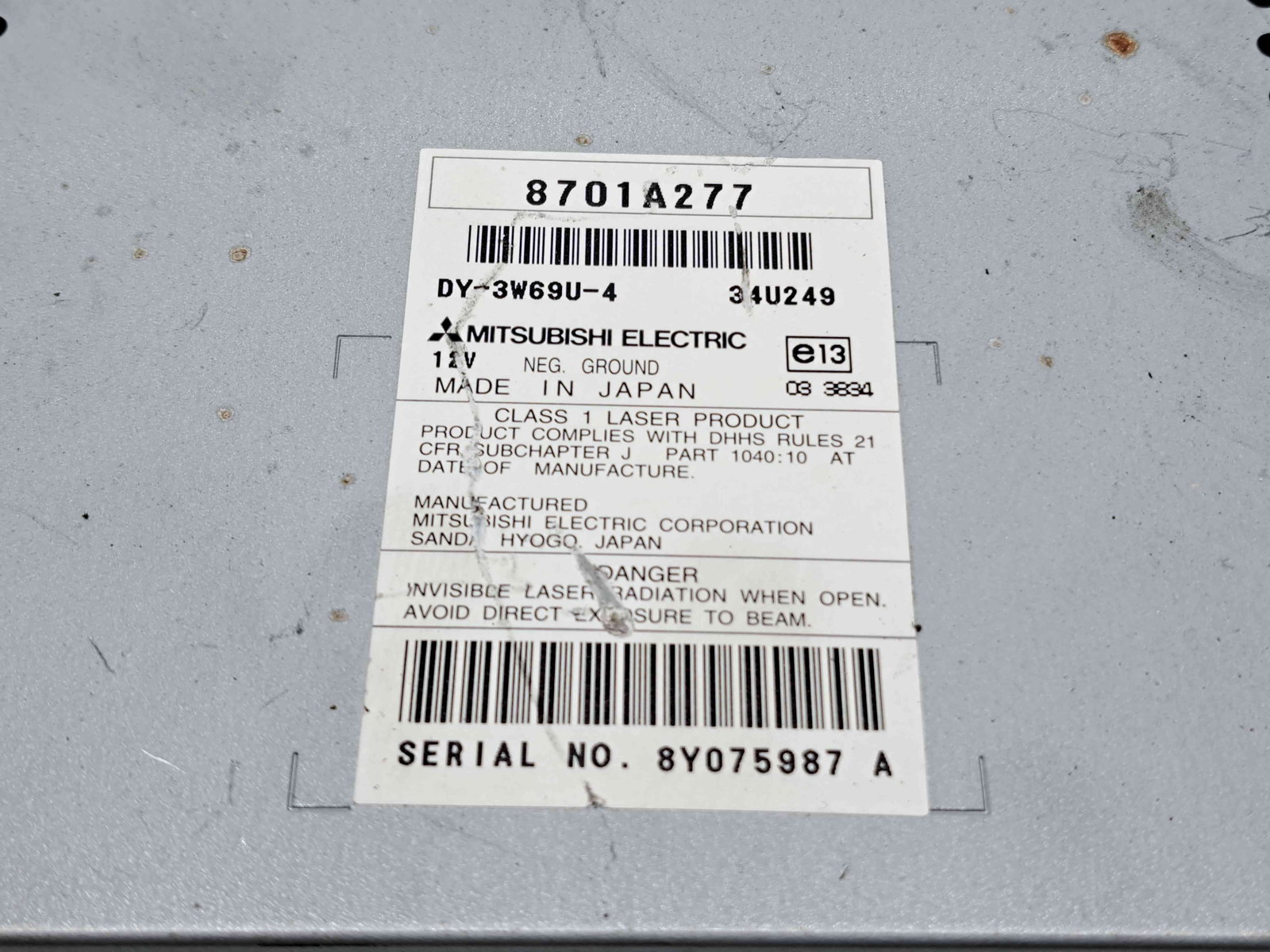 Unitate multimedia MITSUBISHI Outlander II [Fabr 2006-2015] 8701A277 - imagine 3