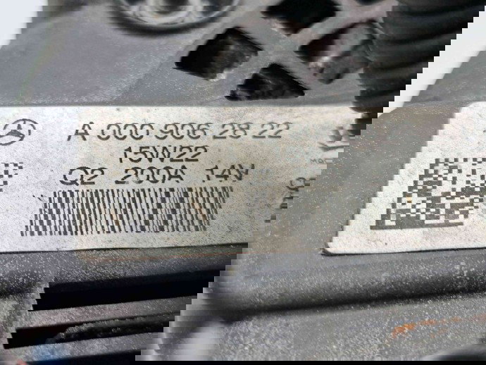 Alternator Mercedes Clasa E (W212) Facelift [Fabr 2009-2016] A0009062822 2.2 CDI 651924 125KW / 170CP