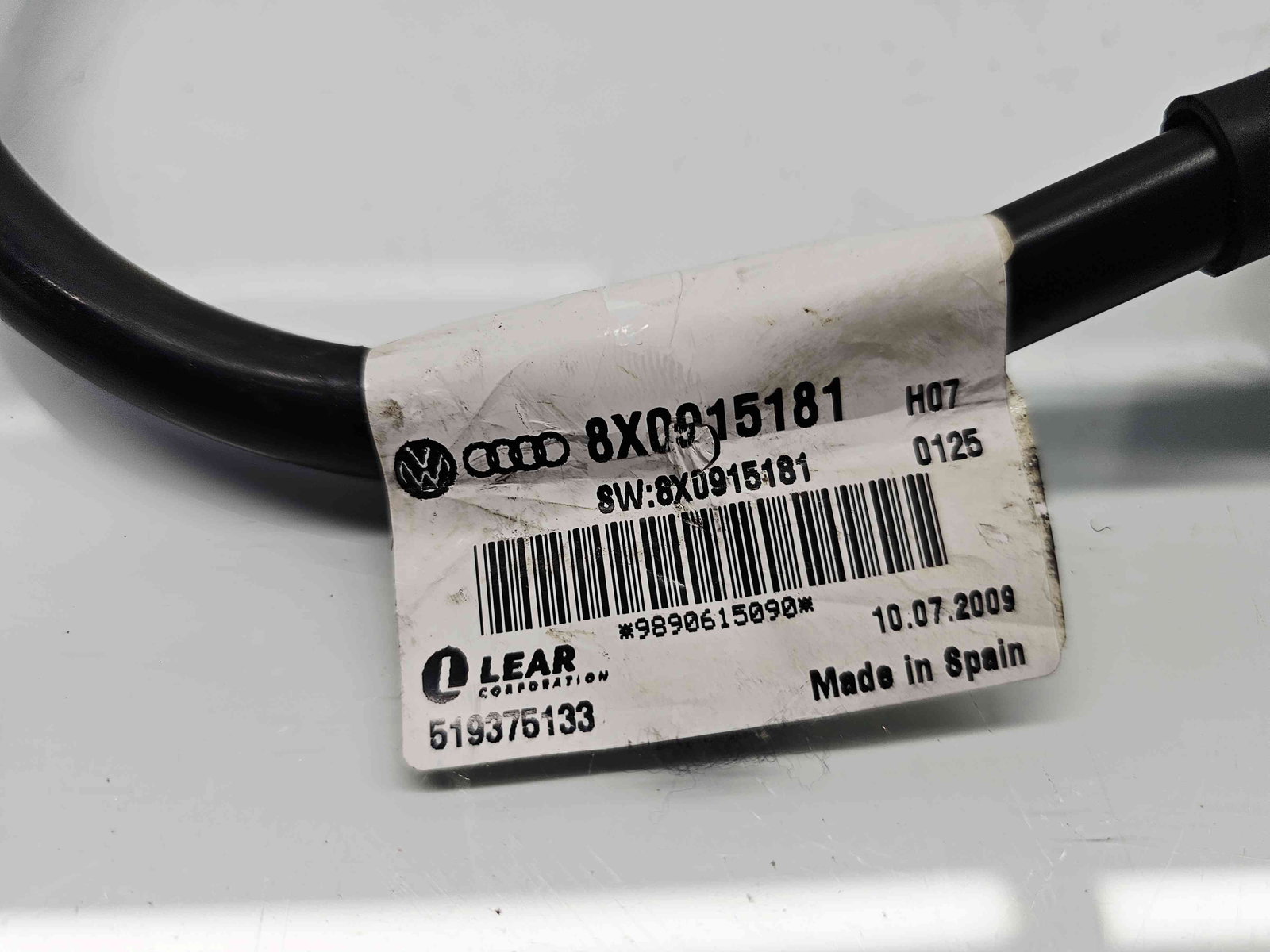 Borna baterie (-) AudiA4 (8K2, B8) [Fabr 2008-2015] 8X0915181 - imagine 2