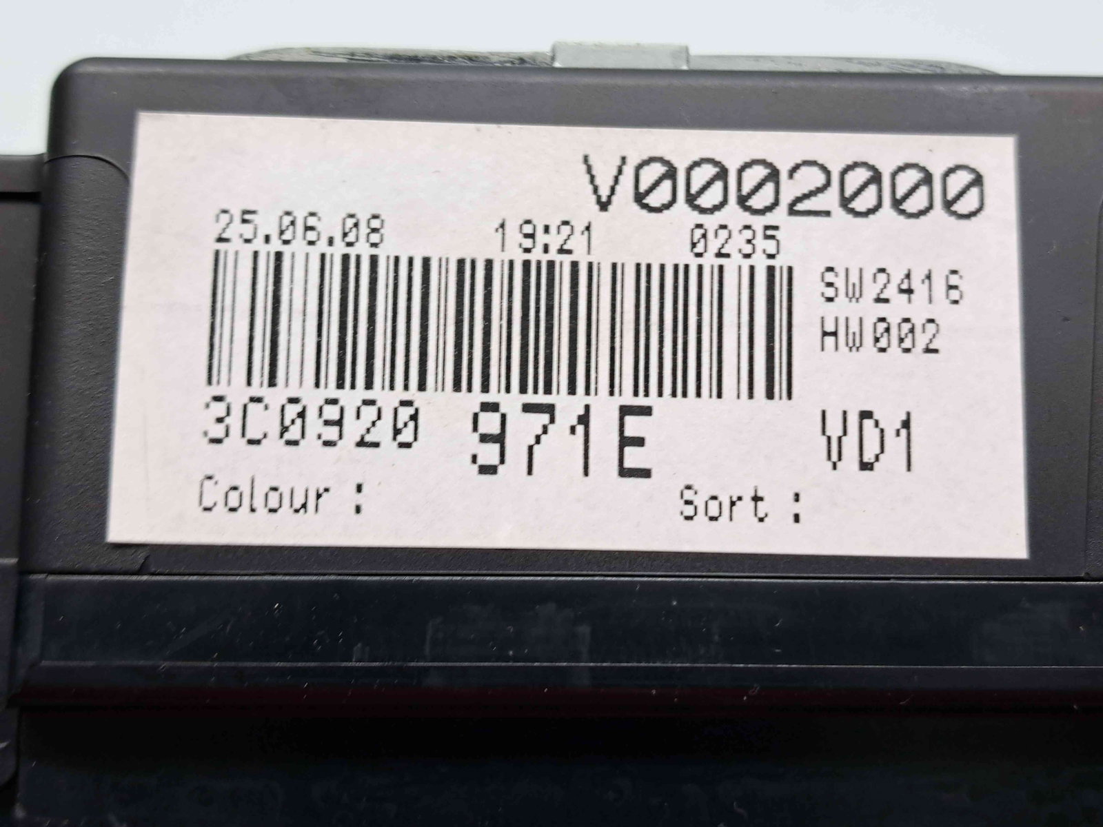 Ceas bord Volkswagen Passat B6 (3C2) [Fabr 2005-2010] 3C0920971E - imagine 4