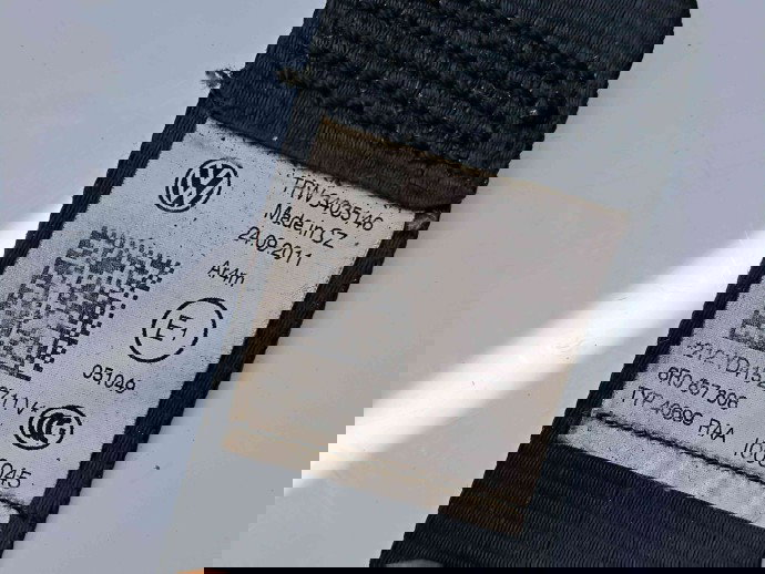  Centura dreapta spate Volkswagen Polo (6R) [Fabr 2009-2016] 6R0857806