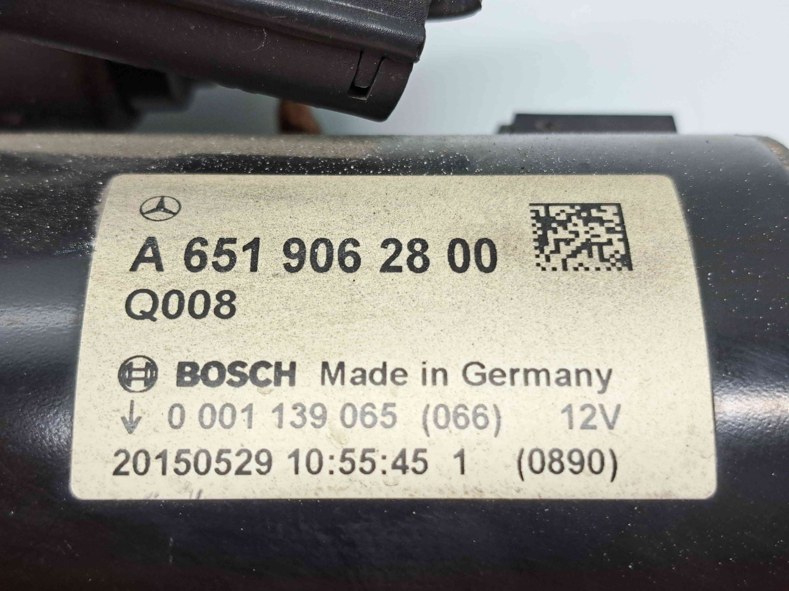 Electromotor 13 dinti Mercedes Clasa E (W212) Facelift [Fabr 2009-2016] A6519062800 2.2 CDI 651924125KW / 170CP - imagine 4