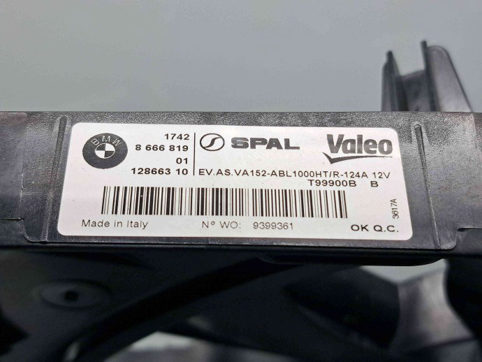 Electroventilator Bmw 3 Saloon (G20) [Fabr 2018-2025] 8666819-01 2.0 Benz B48X 158KW / 215CP