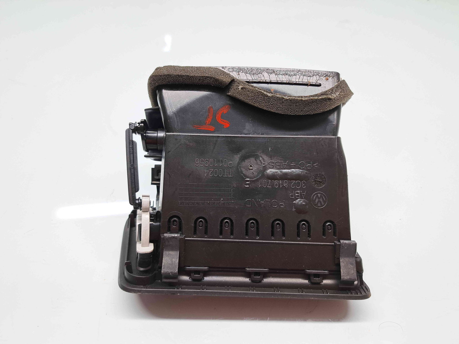 Grila aerisire stanga Volkswagen Passat B6 (3C2) [Fabr 2005-2010] 3C2819701E - imagine 3