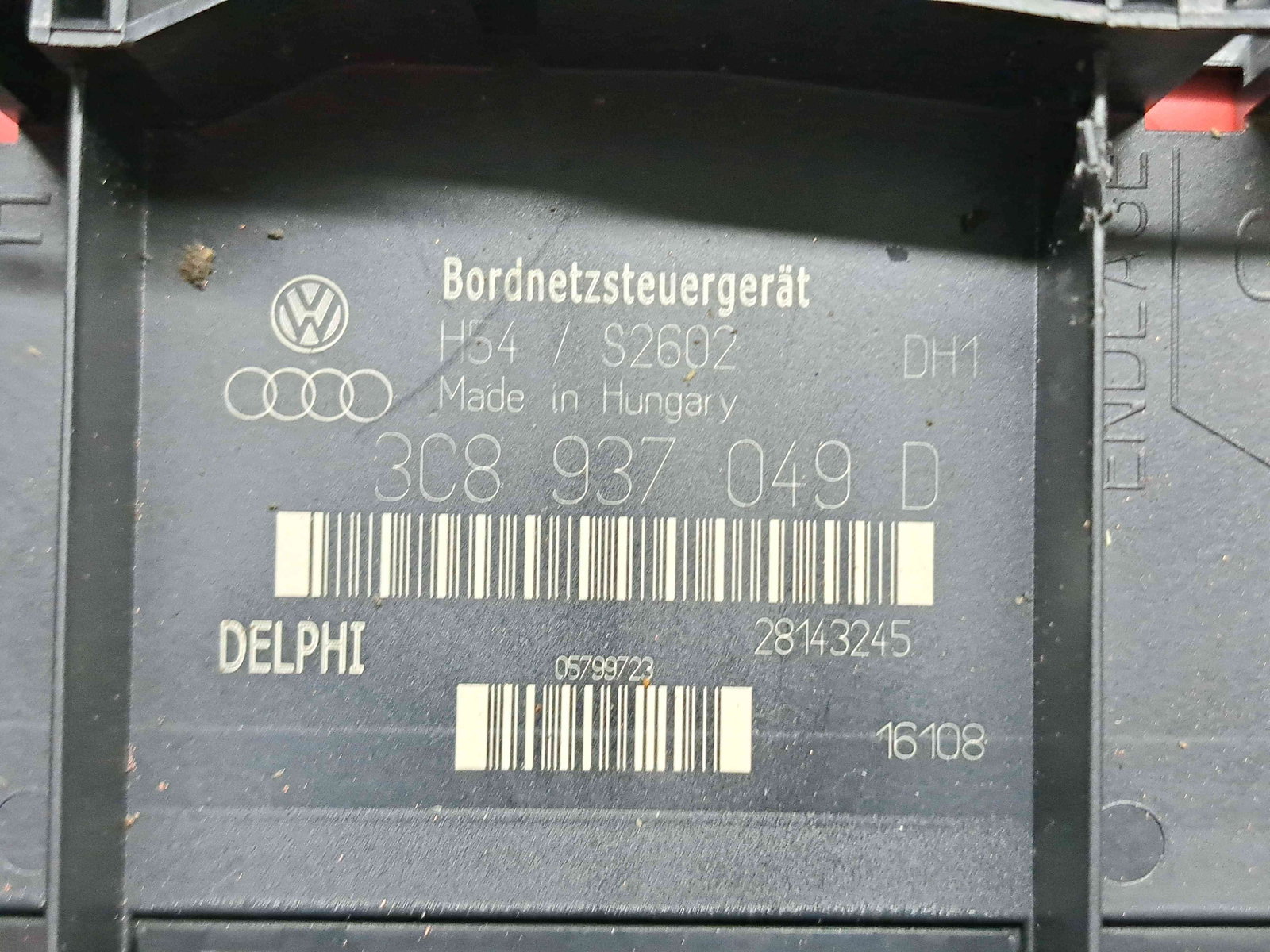 Modul confort Volkswagen Passat B6 (3C2) [Fabr 2005-2010] 3C8937049D - imagine 3