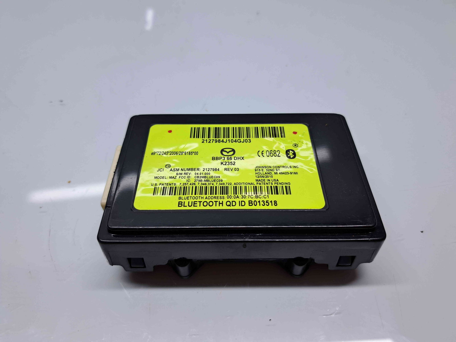 Modul confort MAZDA 3 II Hatchback Facelift [Fabr 2011-2013] BBP366DHX - imagine 1