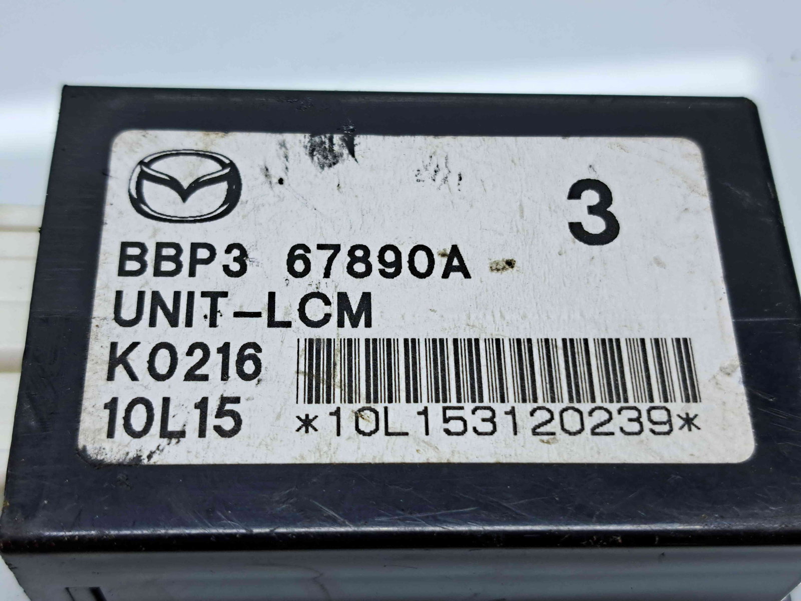 Modul confort MAZDA 3 II Hatchback Facelift [Fabr 2011-2013] BBP367890A - imagine 2