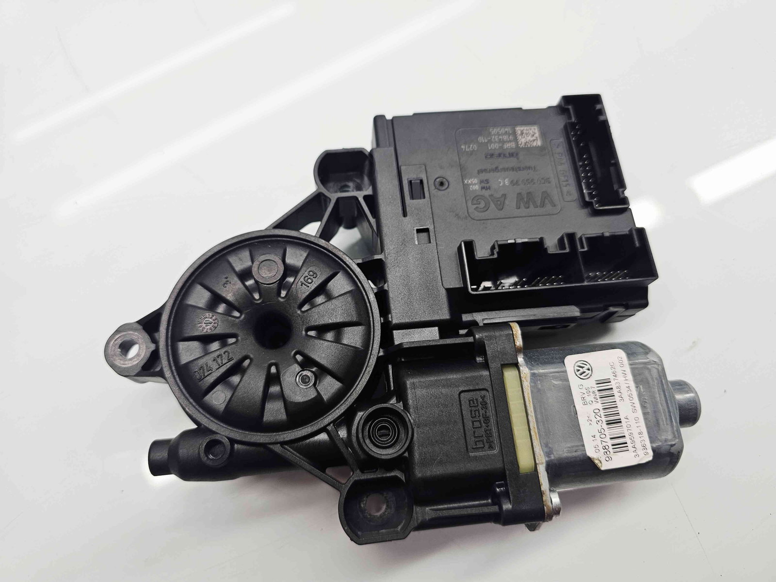 Motoras geam dreapta fata Volkswagen Passat B7 (362) [Fabr 2010-2014] 3AA837462C - imagine 3