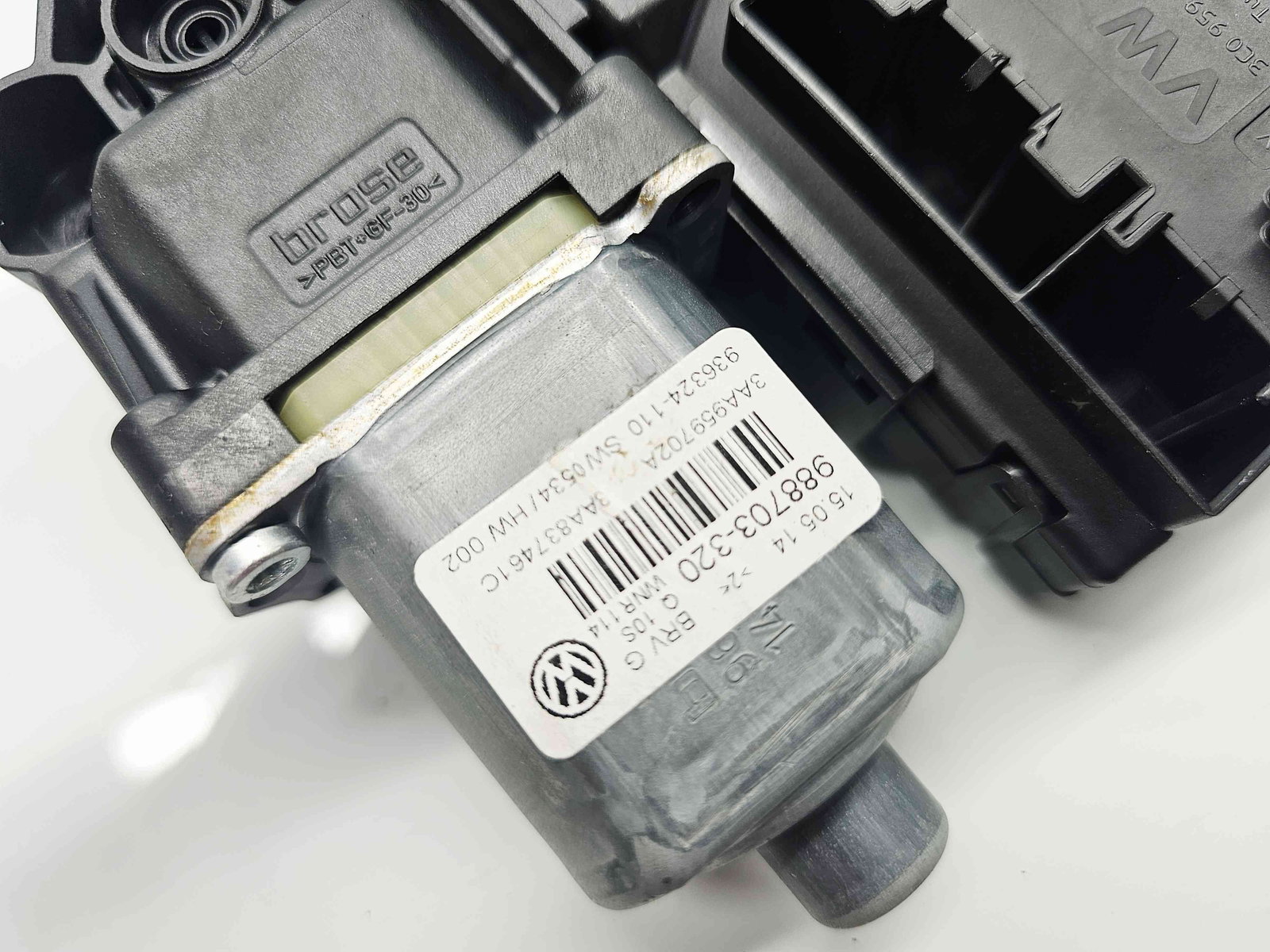 Motoras geam stanga fata Volkswagen Passat B7 (362) [Fabr 2010-2014] 3AA837461C - imagine 4