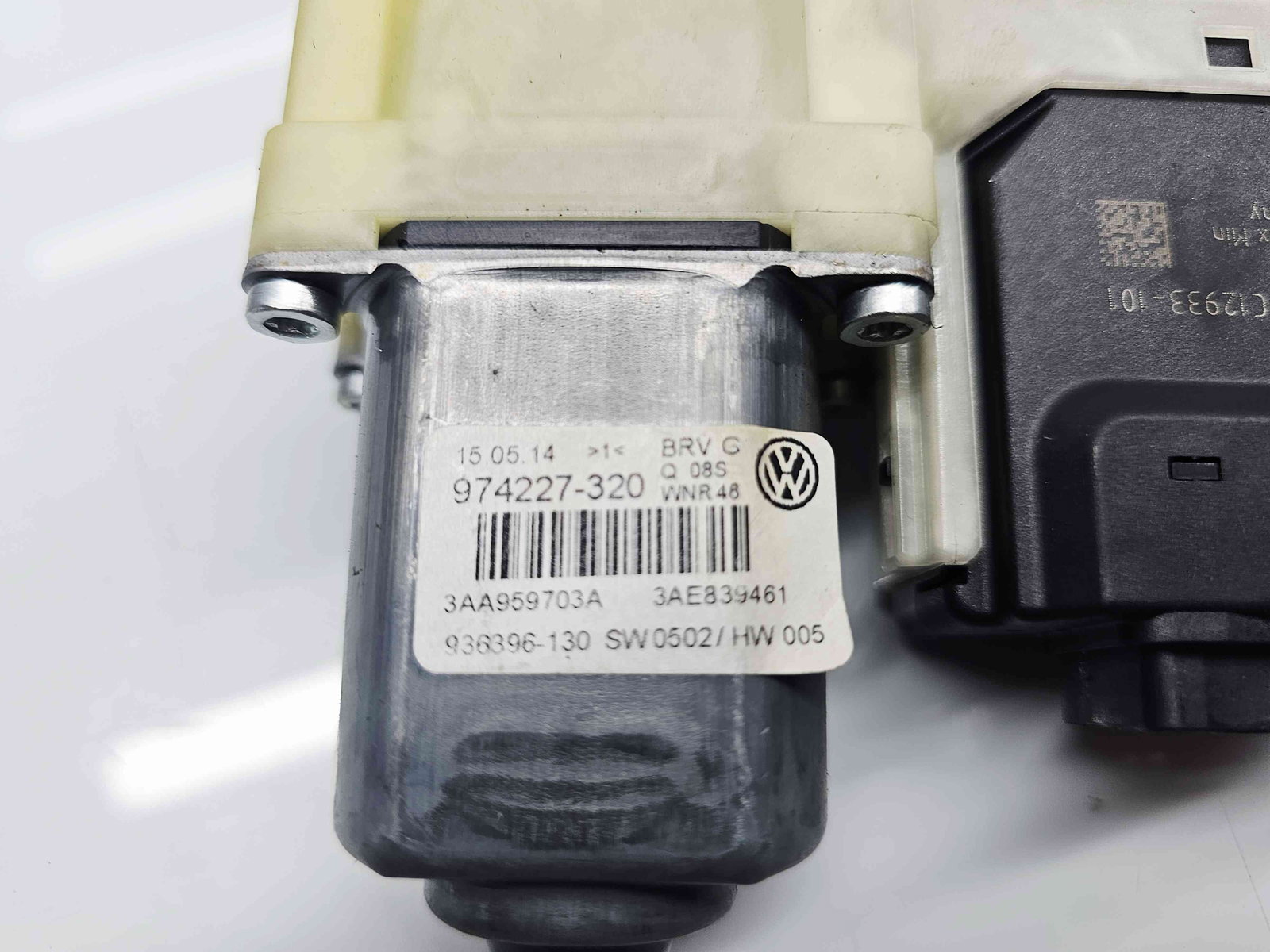 Motoras geam stanga spate Volkswagen Passat B7 (362) [Fabr 2010-2014] 3AE839461 - imagine 5