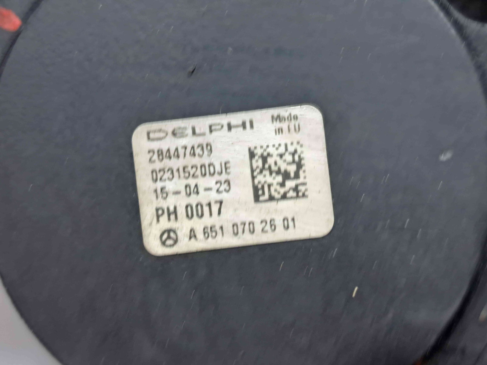 Pompa inalta presiune Mercedes Clasa E (W212) Facelift [Fabr 2009-2016] A6510702601 2.2 CDI 651924 125KW / 170CP - imagine 5