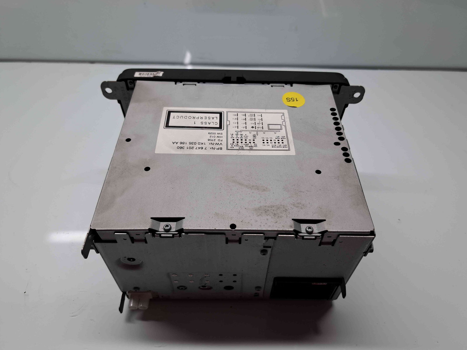 Radio CD Volkswagen Passat B6 (3C2) [Fabr 2005-2010] 1K0035186AA - imagine 3