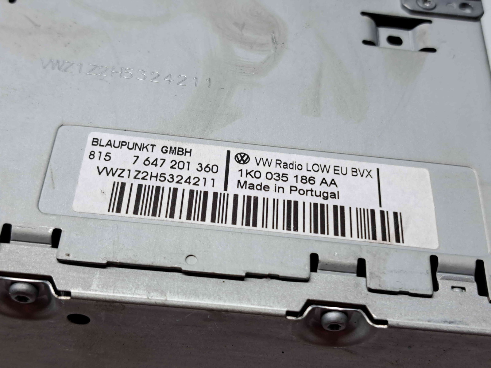 Radio CD Volkswagen Passat B6 (3C2) [Fabr 2005-2010] 1K0035186AA - imagine 5