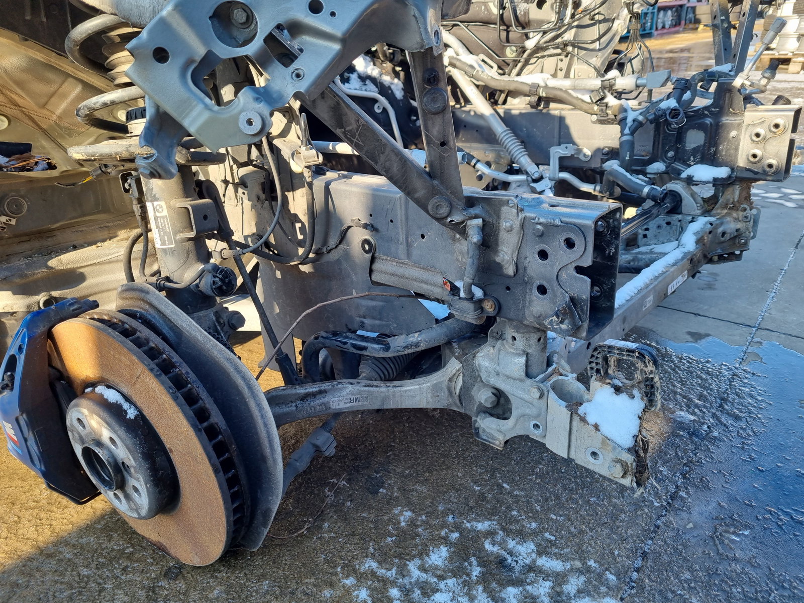 Cap lonjeron dreapta Bmw 3 Saloon (G20) [Fabr 2018-2025] OEM - imagine 3