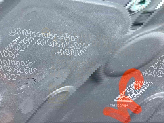 Supapa EGR Mercedes Clasa E (W212) Facelift [Fabr 2009-2016] A6511400660 2.2 CDI 651924 125KW / 170CP