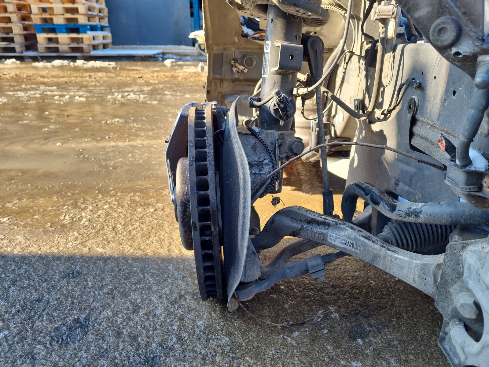 Fuzeta fata dreapta Bmw 3 Saloon (G20) [Fabr 2018-2025] 2.0 Benz B48X 158KW / 215CP - imagine 2