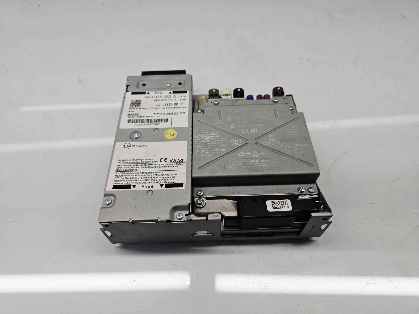 Unitate multimedia Audi A6 (4A2, C8) S-line [Fabr 2018-2025] 4K0035063A - imagine 1