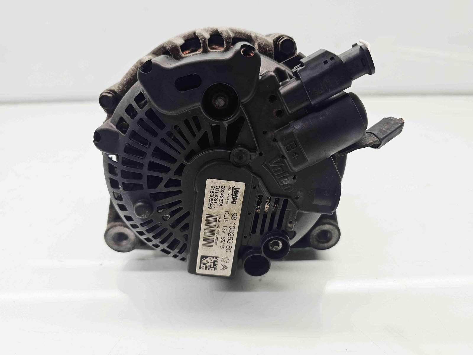 Alternator Citroen C4 Cactus [Fabr 2014-2017] 9810525380 1.6 HDI DV6FD 73KW / 100CP - imagine 2