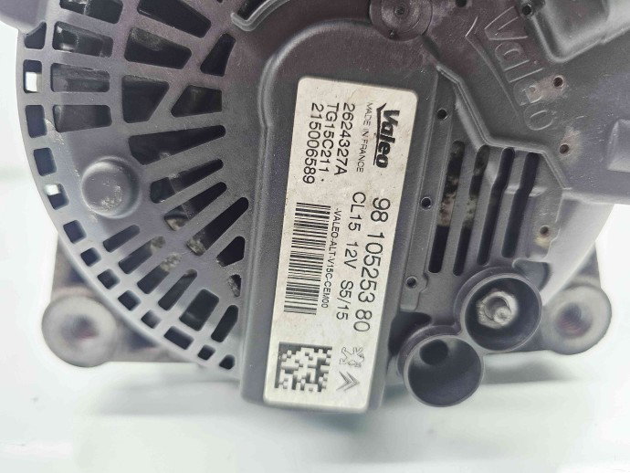 Alternator Citroen C4 Cactus [Fabr 2014-2017] 9810525380 1.6 HDI DV6FD 73KW / 100CP
