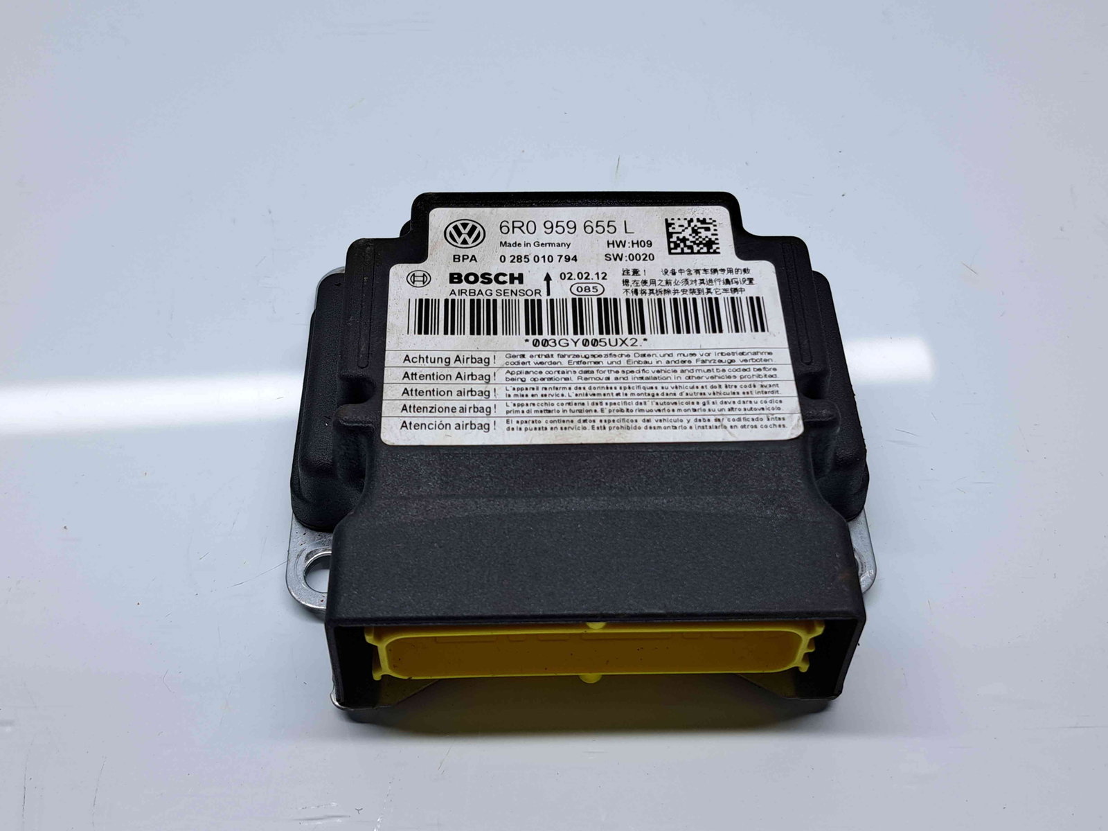 Calculator airbag Skoda Fabia 2 Combi (5J, 545) [Fabr 2007-2014] 6R0959655L 1.6 TDI CAYC 77KW / 105CP - imagine 2