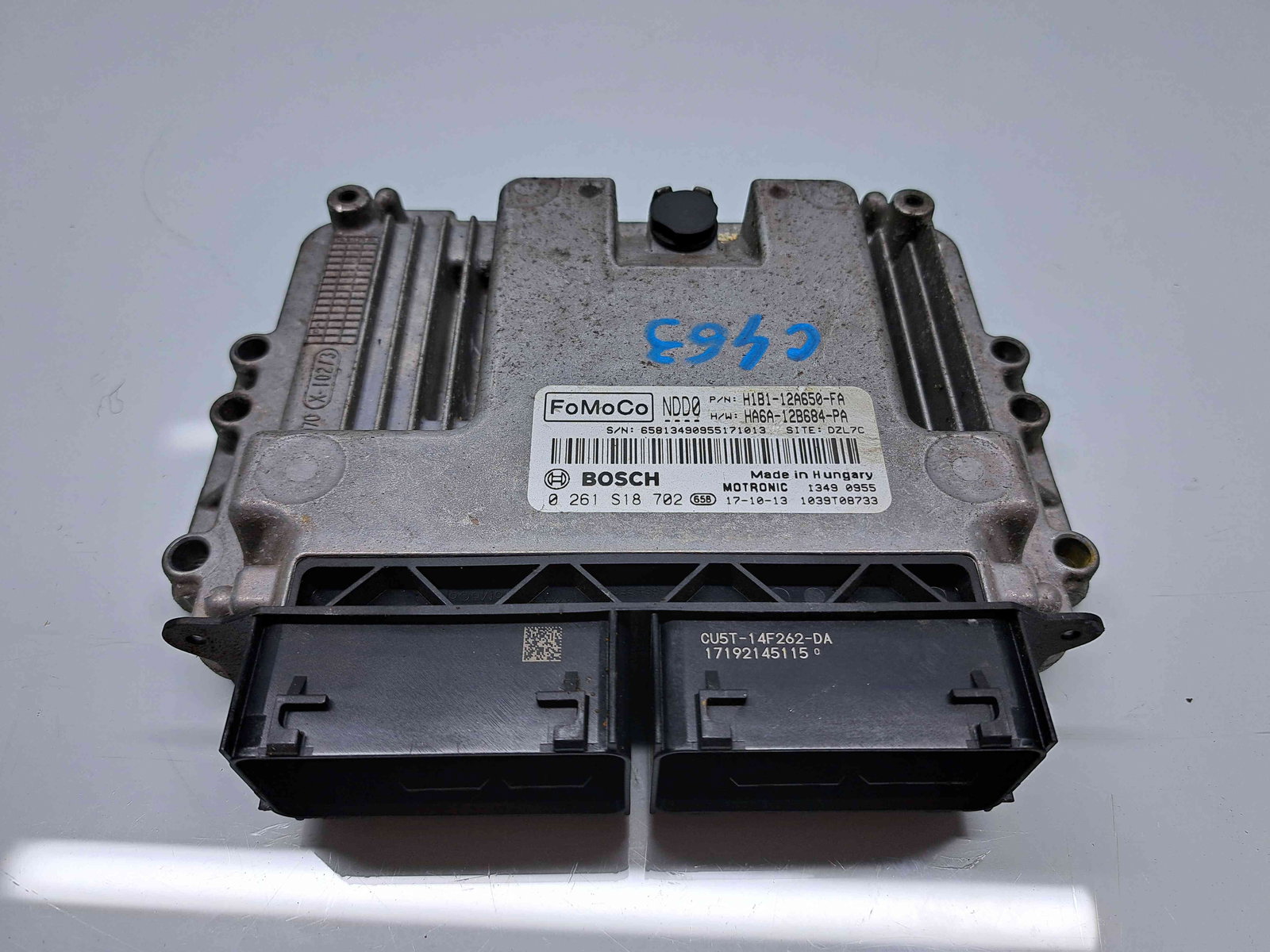 Calculator motor ECU Ford Fiesta 8 [Fabr 2017-2025] H1B1-12A650-FA 1.0 Benz M1DA 92KW / 125CP - imagine 1