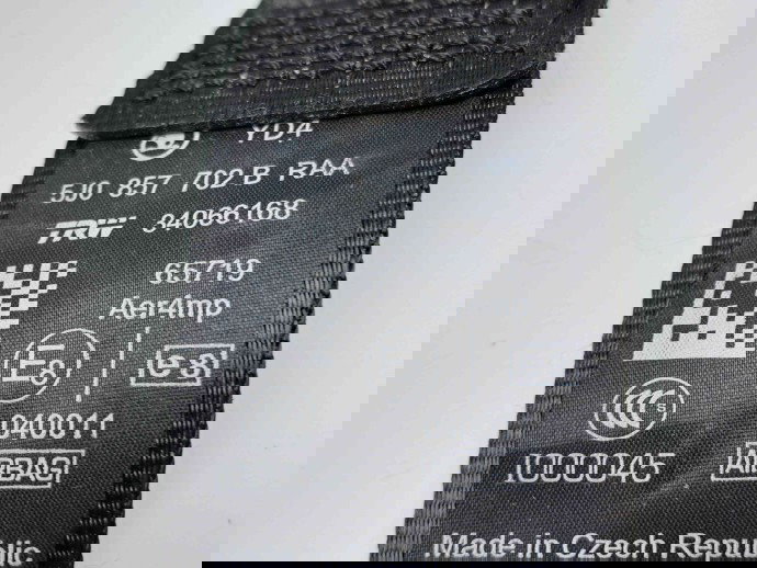  Centura dreapta fata Skoda Fabia 2 Combi (5J, 545) [Fabr 2007-2014] 5J0857702B