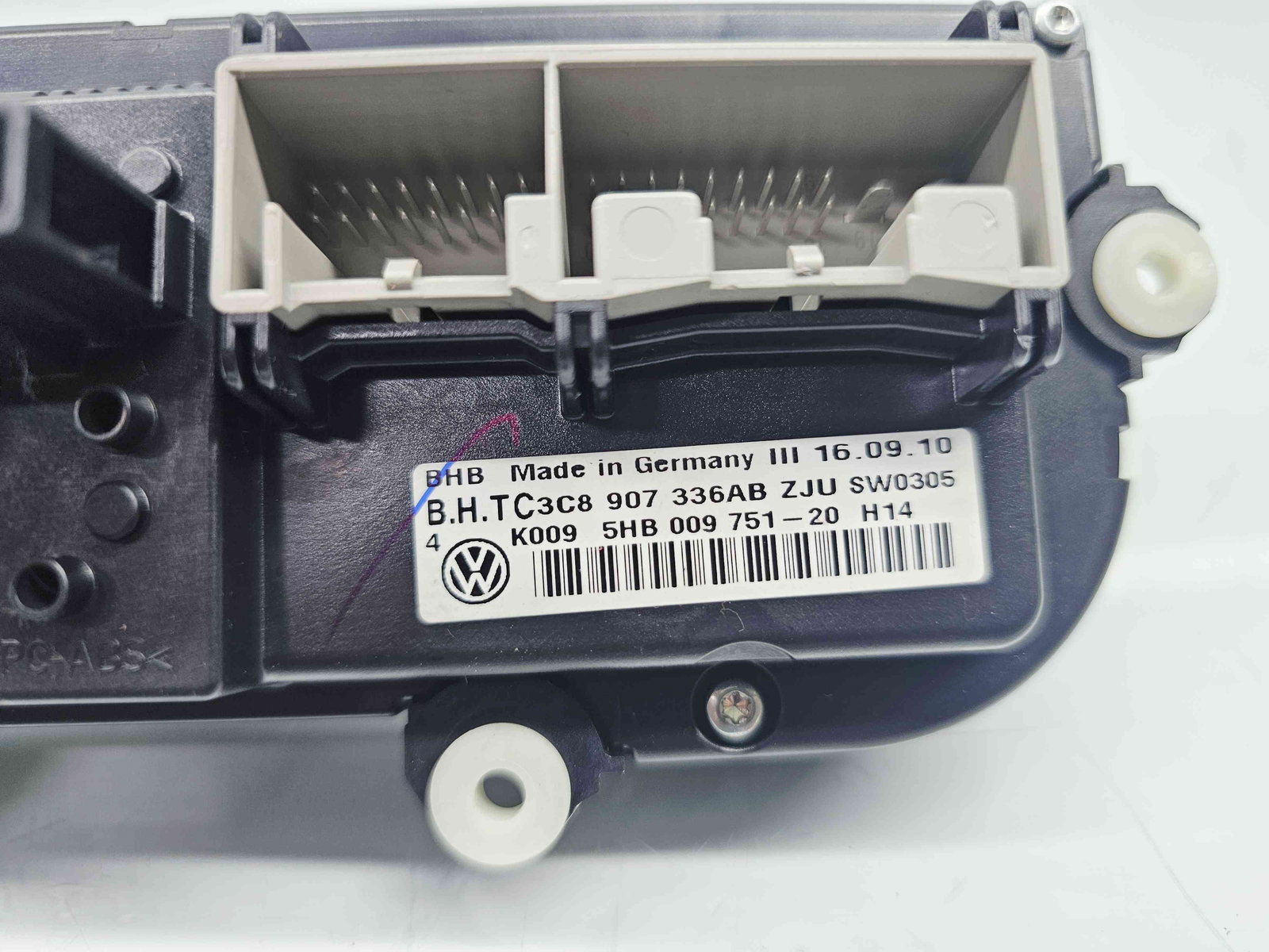 Compresor clima Volkswagen Golf 6 (5K1) [Fabr 2009-2013] 3C8907336AB 1.4 TSI CAXA 90KW / 122CP - imagine 5