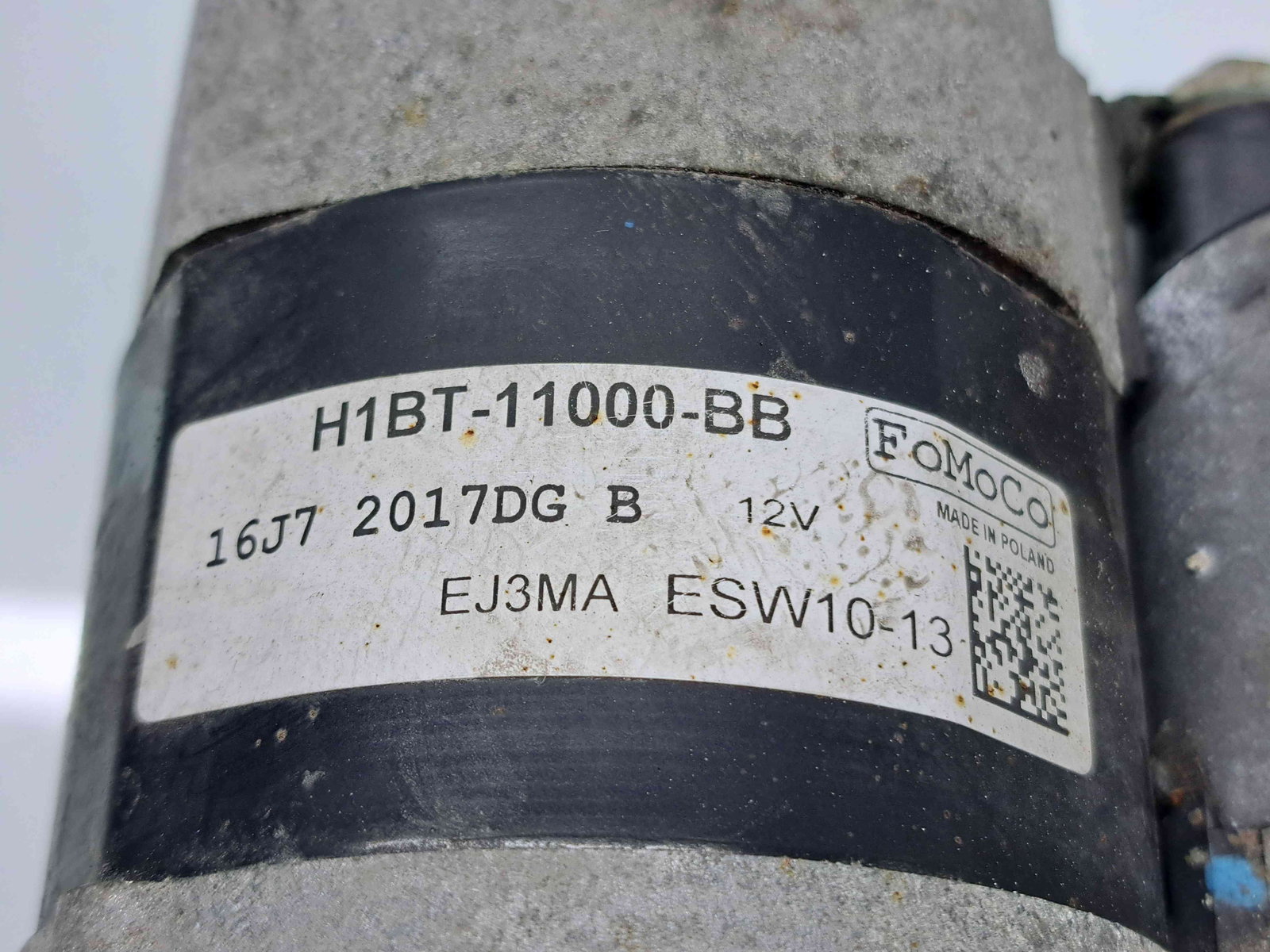 Electromotor 11 dinti Ford Fiesta 8 [Fabr 2017-2025] H1BT-11000-BB 1.0 Benz M1DA92KW / 125CP - imagine 4