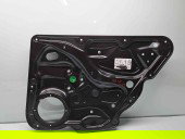 Macara electrica geam dreapta spate Volkswagen Passat B6 (3C2) [Fabr 2005-2010] 3C4839756