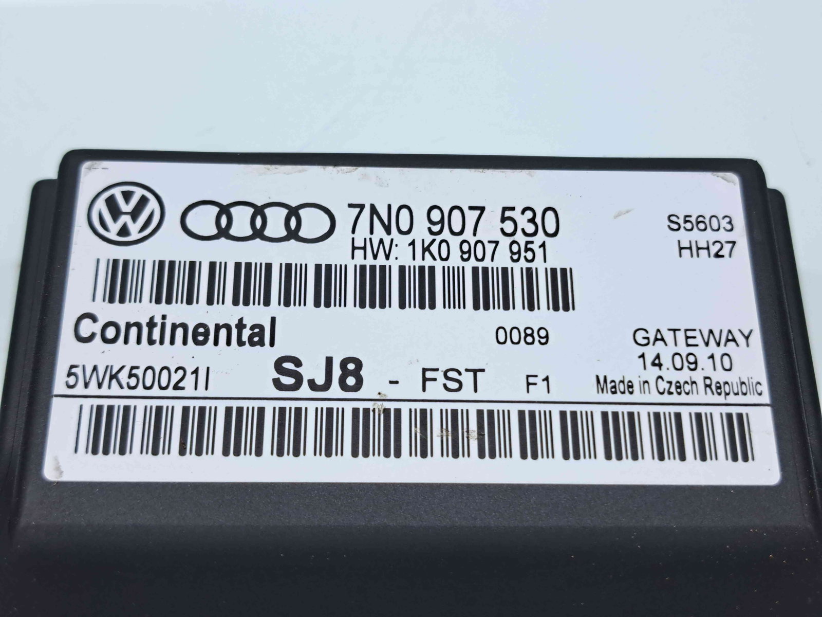Modul CAN Volkswagen Golf 6 (5K1) [Fabr 2009-2013] 7N0907530 - imagine 2