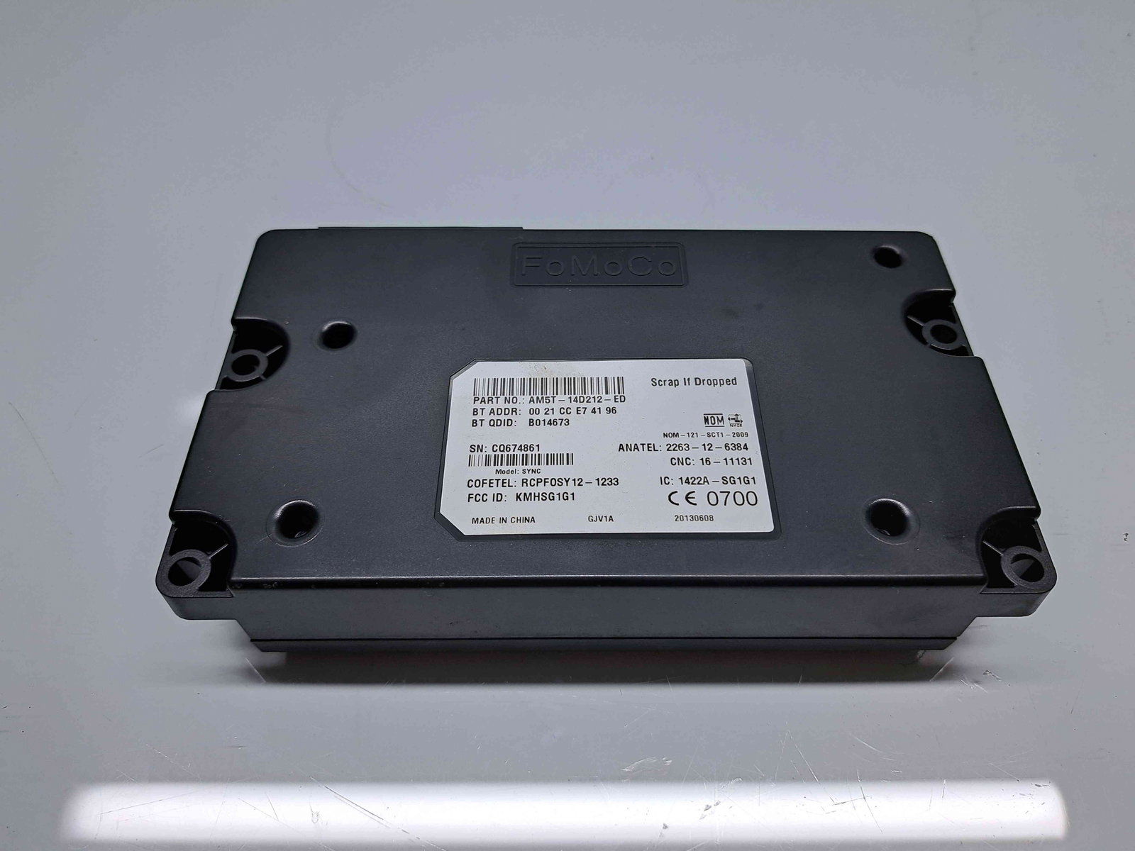 Modul confort Ford Fiesta 6 facelift [Fabr 2008-2019] AM5T-14D212-ED - imagine 1